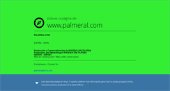 Desktop Screenshot of palmeral.com