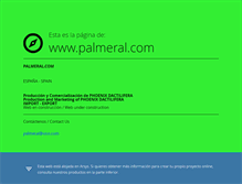 Tablet Screenshot of palmeral.com